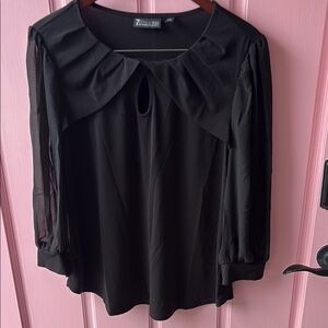 Zara Elegant Black Blouse